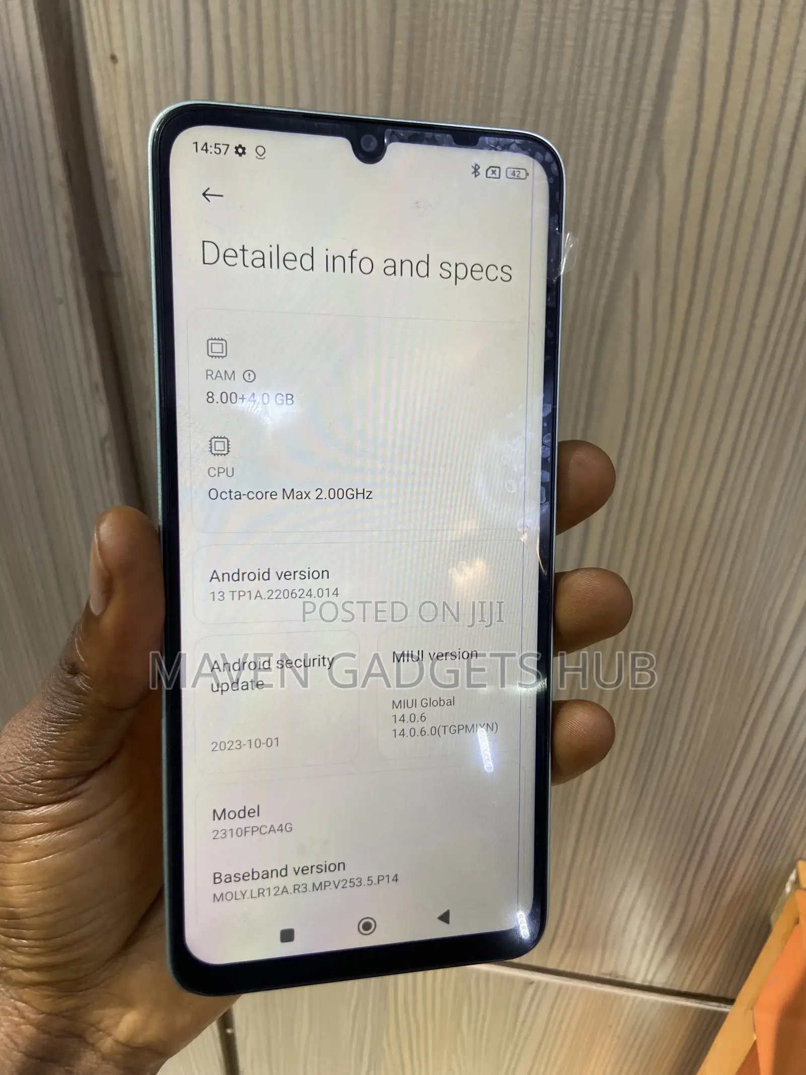 Xiaomi Poco C65 256 GB White