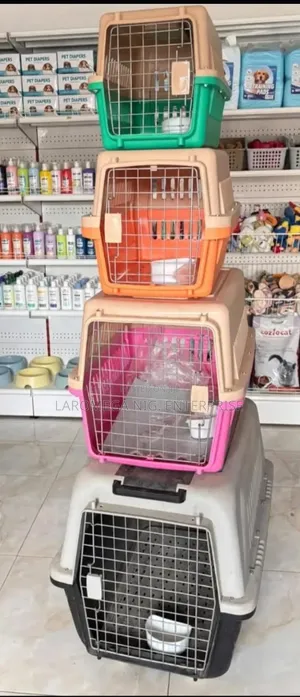 Local Pet Travel Carriers –Sturdy Aviation Crates (5 Sizes)