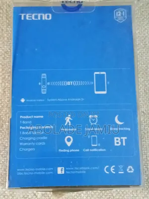 Tecno T-Band BT (Bracelet)