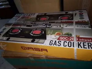 Qasa QGC-2BG Gas Cooker for Fast Home Cooking