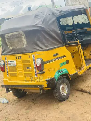 TVS King Deluxe Plus iTouch Start 2024 Yellow