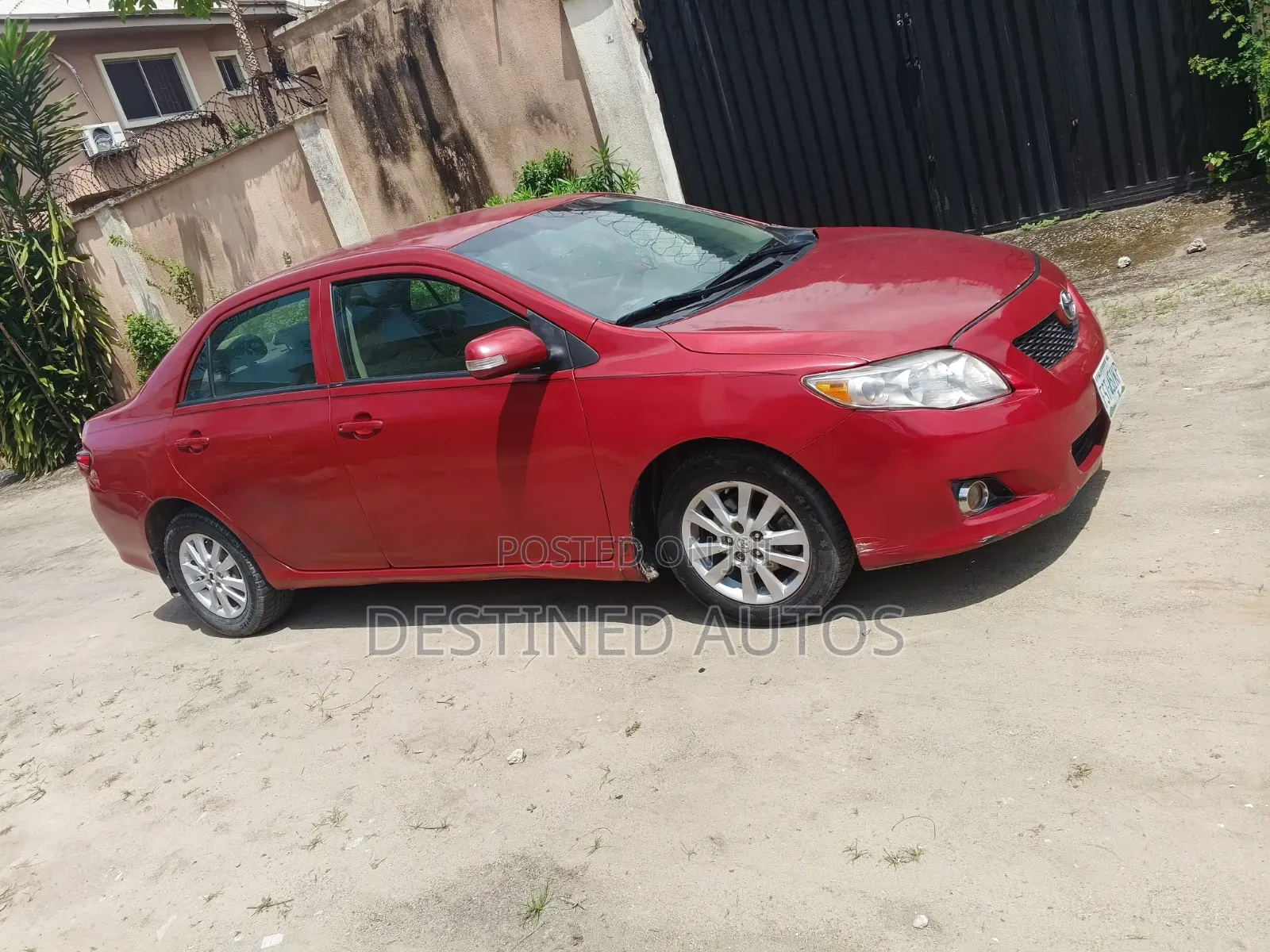 Toyota Corolla 2009 Red