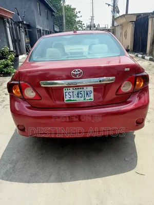Toyota Corolla 2009 Red