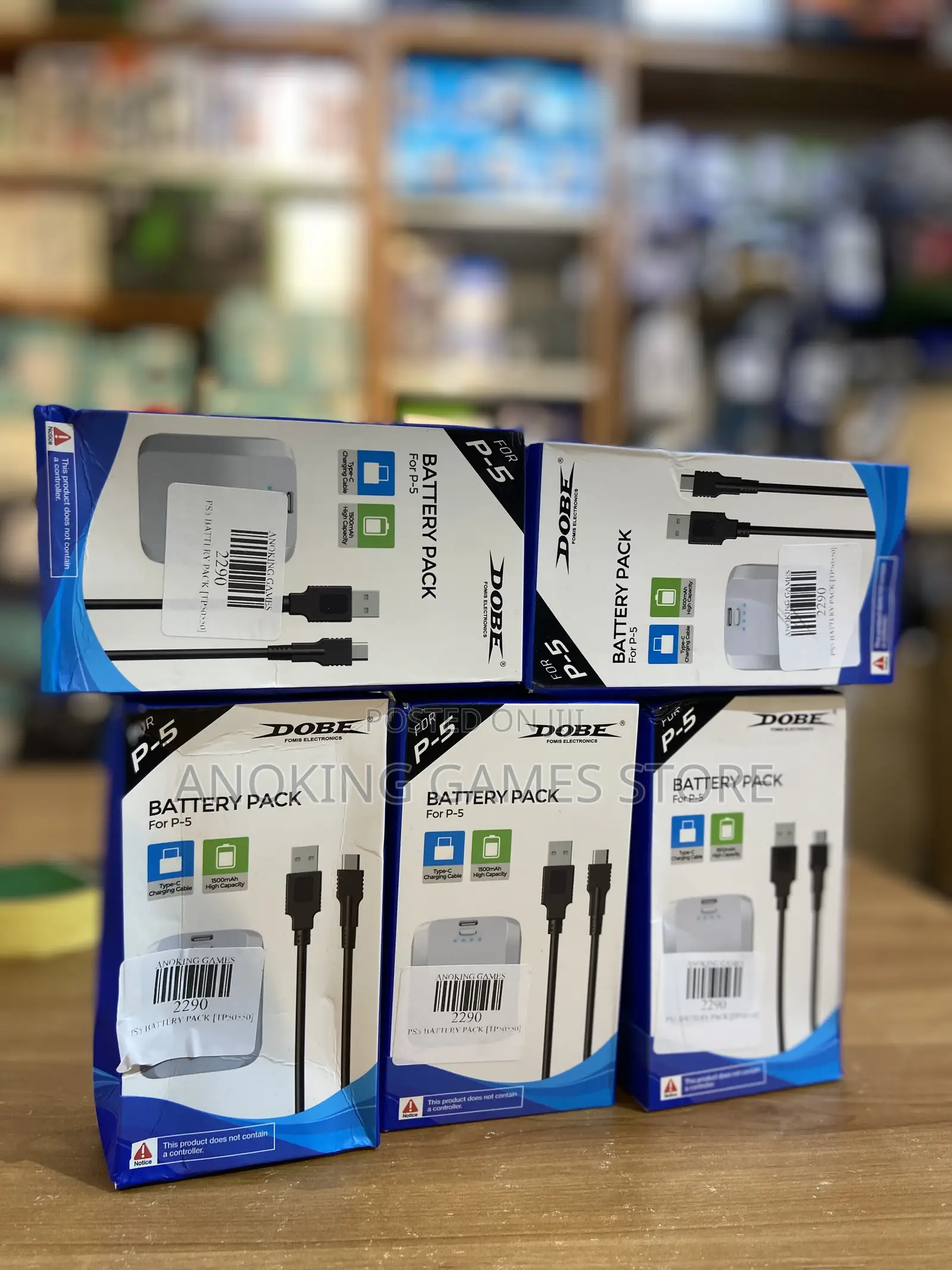 DOBE PS5 Battery Pack