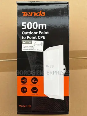 Tenda O1 2.4GHz 8dBi Outdoor CPE- 1 Pack