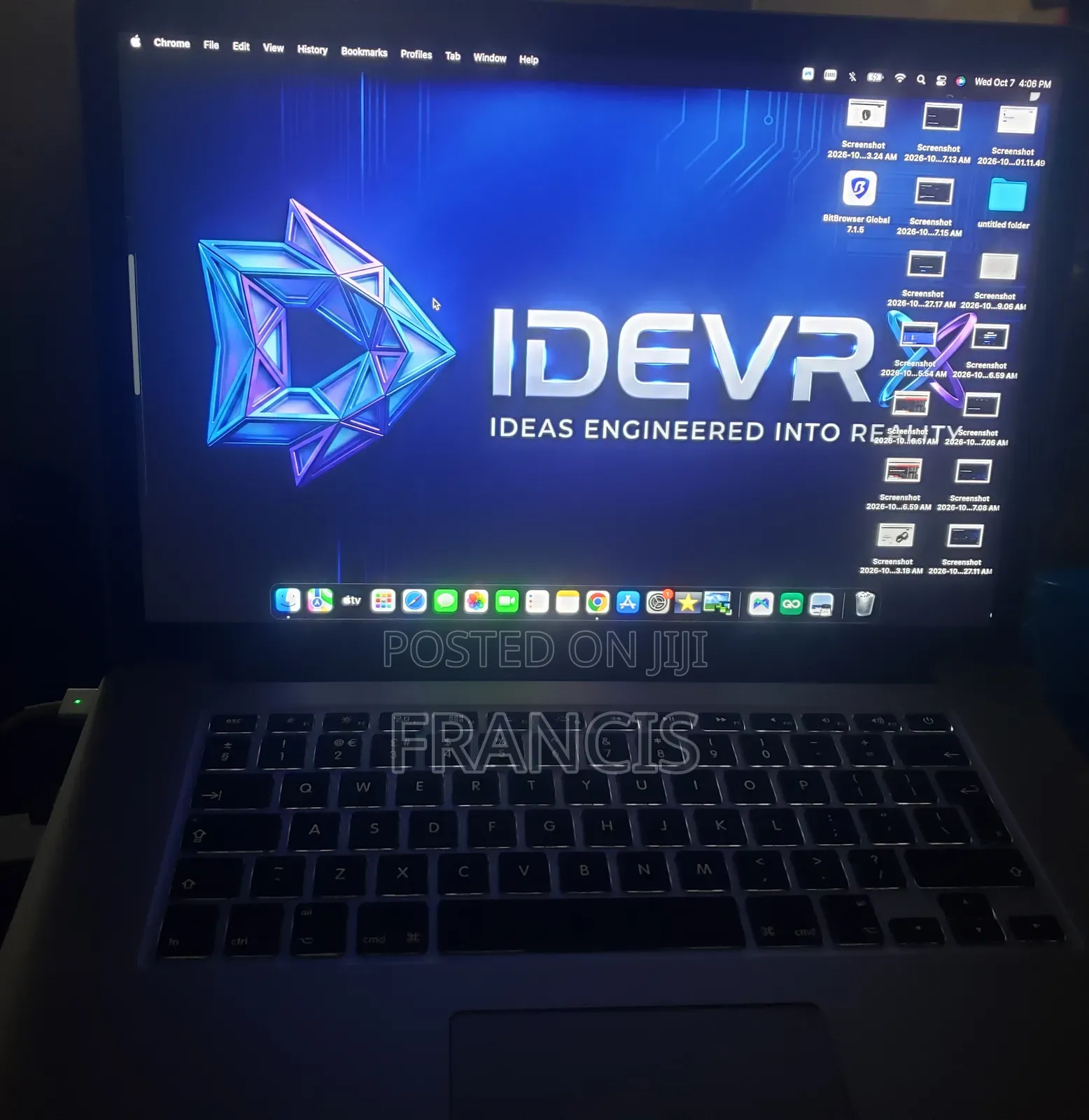 Laptop Apple MacBook Pro 2015 16GB Intel Core i7 SSD 256GB