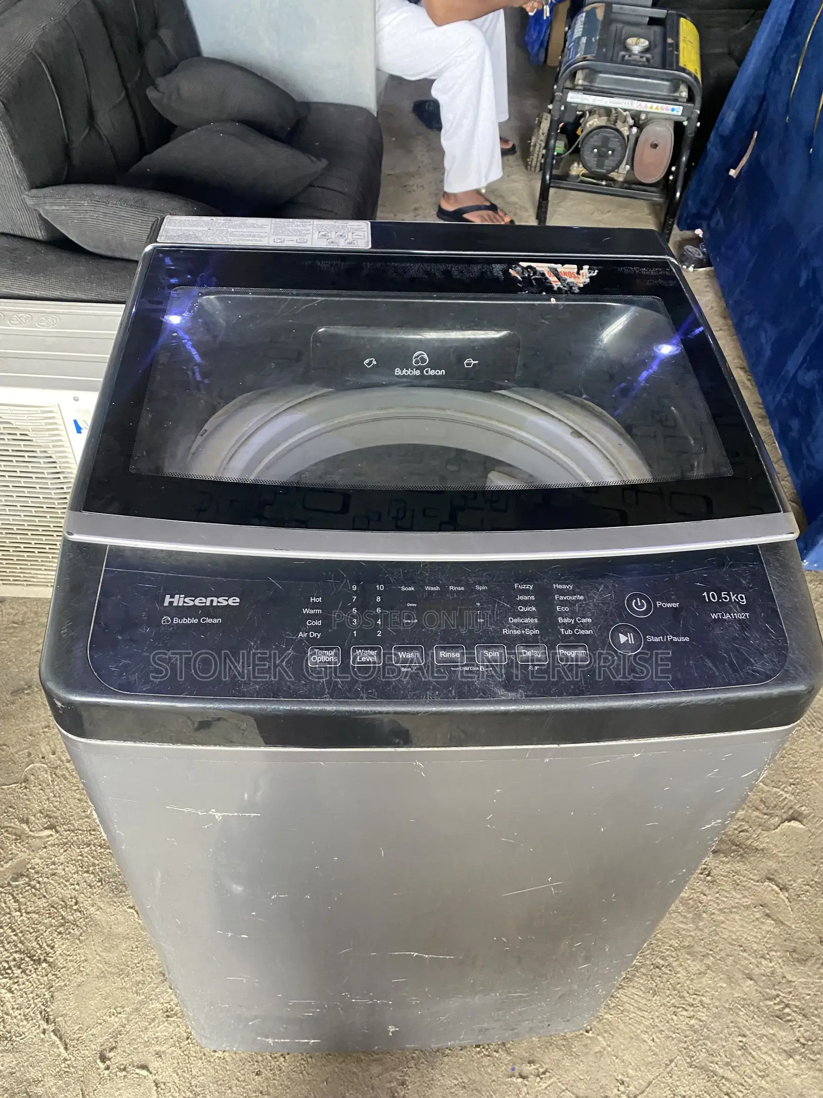 Hisense Automatic Washing Machine 10.5 Kg