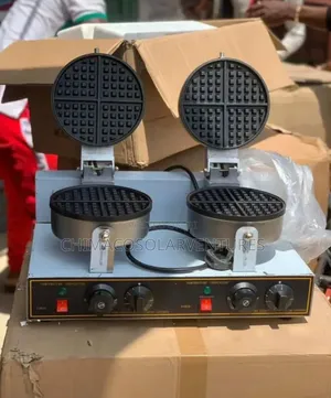 Industrial Electric Double Head Waffle Maker - Brand New
