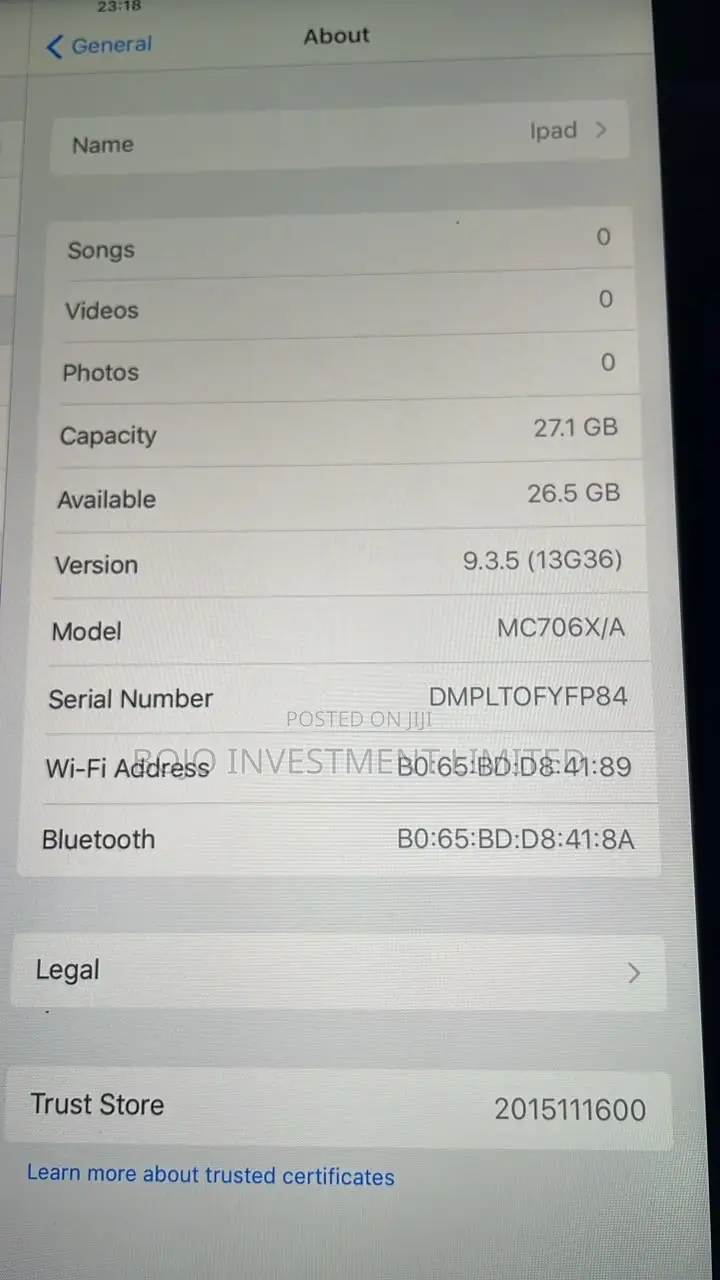Apple iPad Air (2013) 32 GB Gray