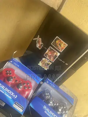PS 3 Fat With 2 New Pads and 4games