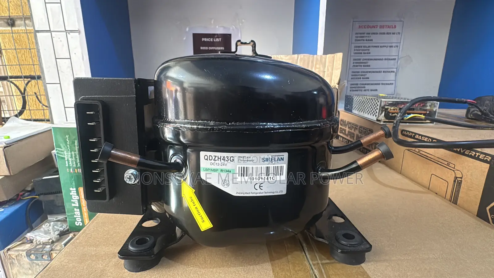 Dc/Solar Compressor