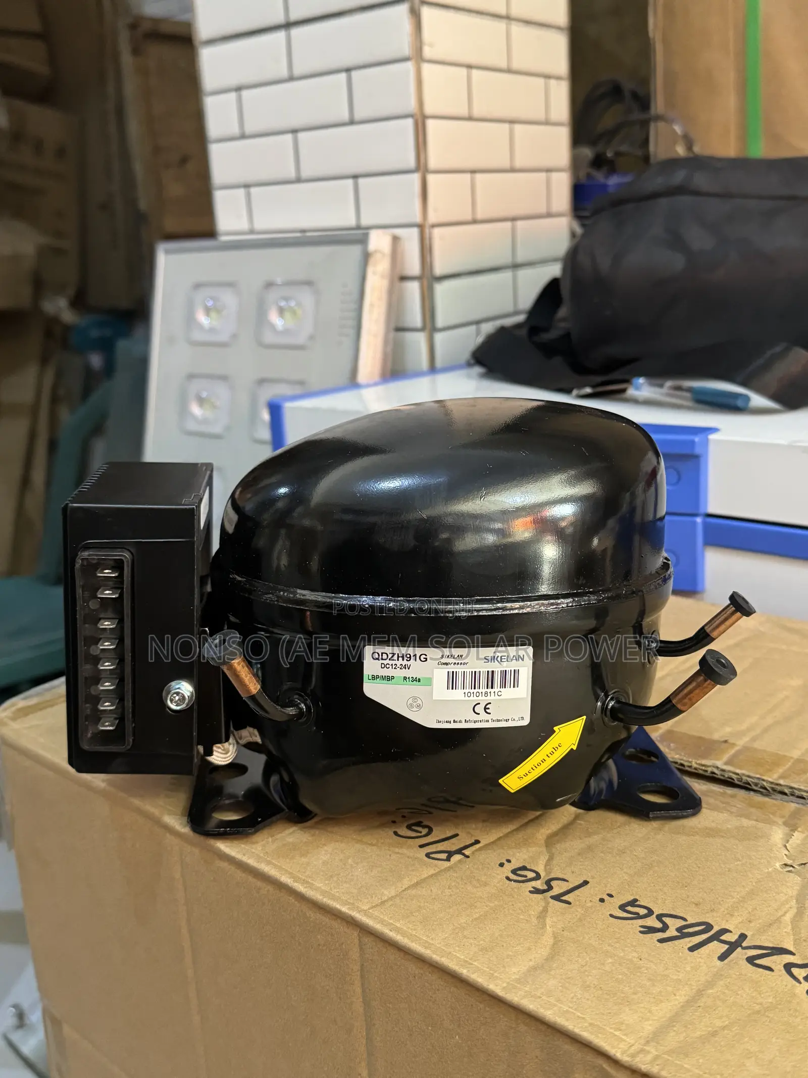 Dc/Solar Compressor