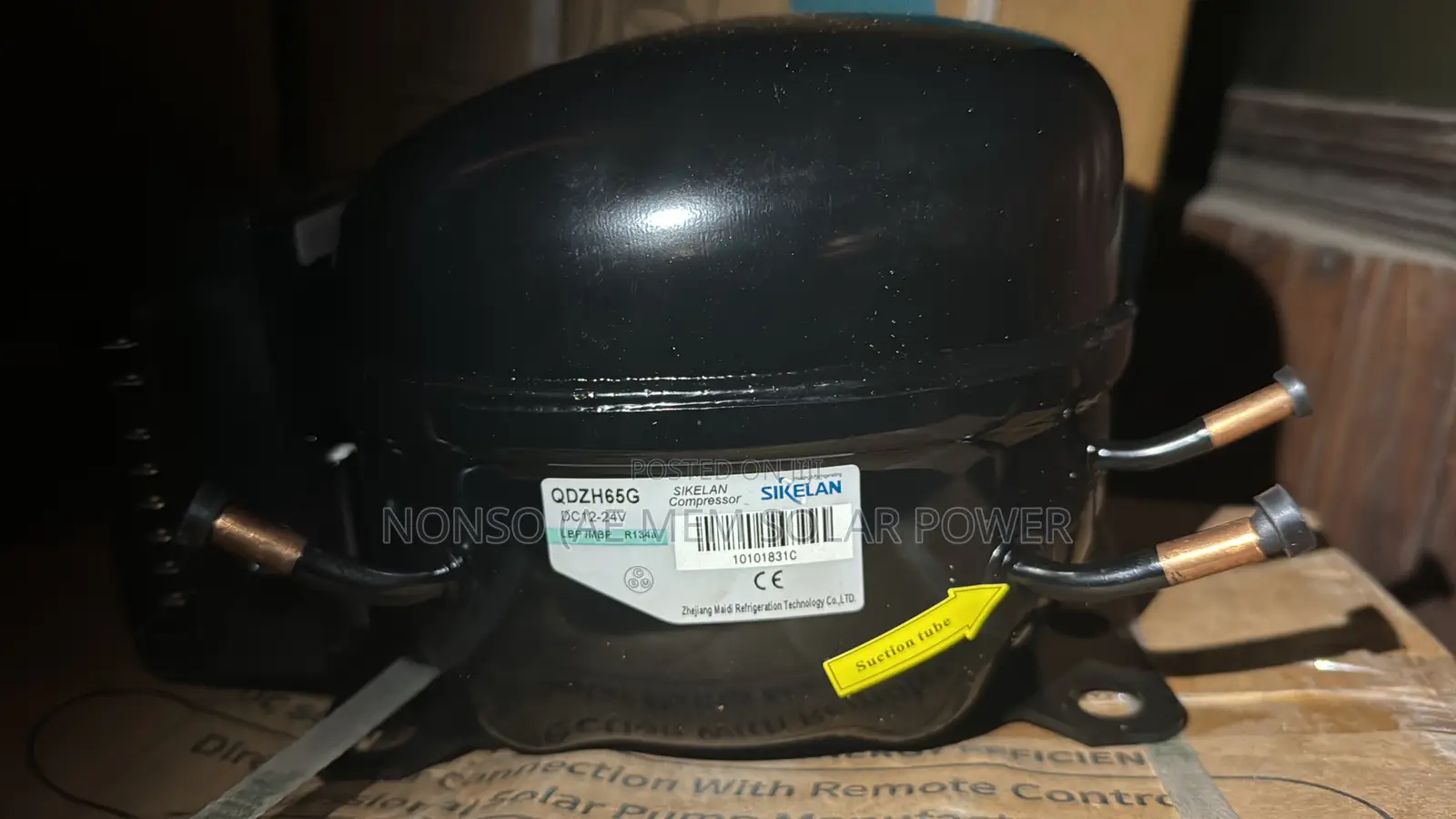 Dc/Solar Compressor