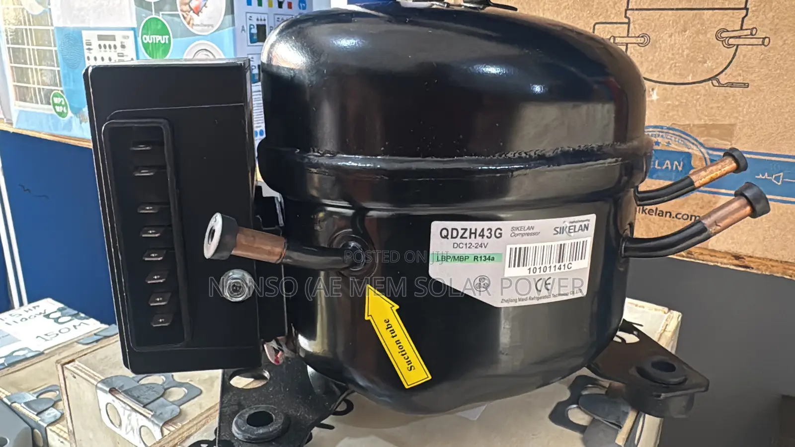 Dc/Solar Compressor