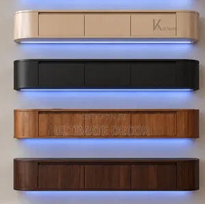 Curve TV Console