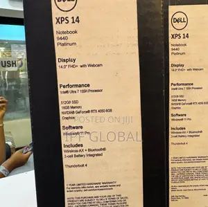 New Laptop Dell XPS 14 9440 16GB Intel Core Ultra 7 SSD 512GB