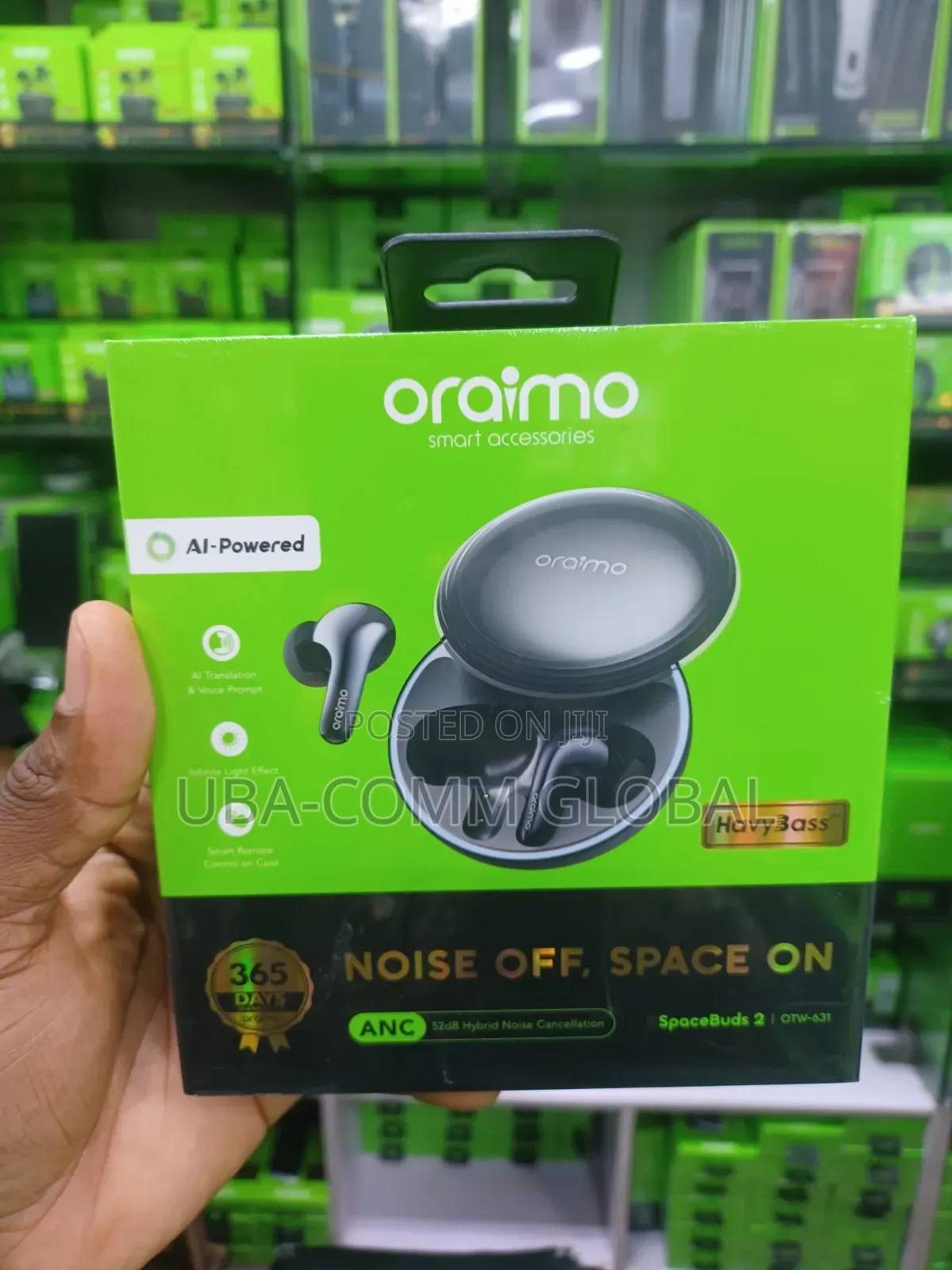 Oraimo Bluetooth AirPod SpaceBuds 2 | OTW-631
