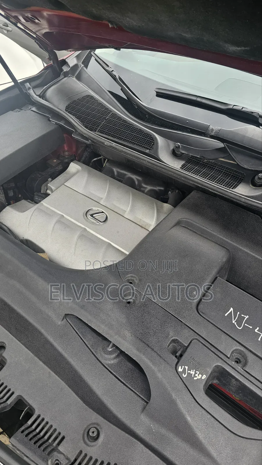 Lexus RX 2012 Red