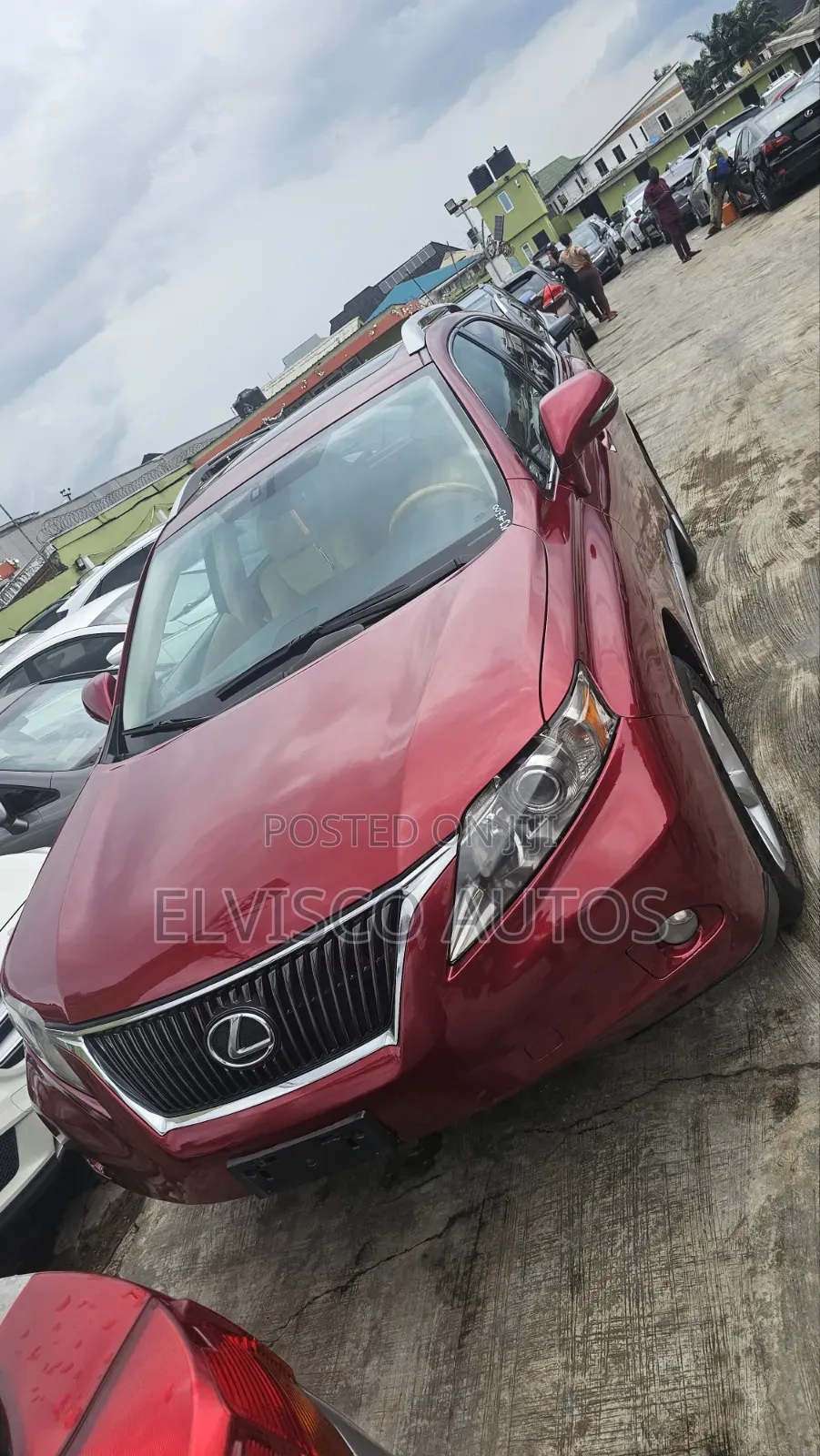 Lexus RX 2012 Red