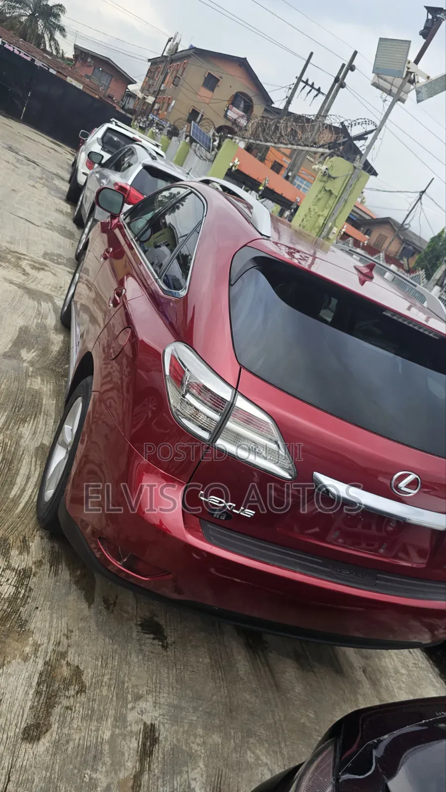 Lexus RX 2012 Red
