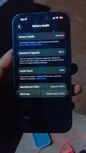 Apple iPhone 15 128 GB Black