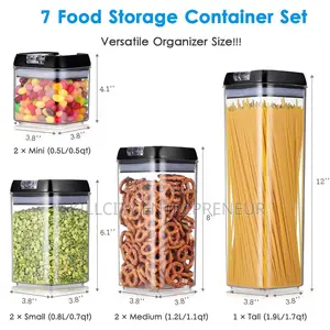 7-in-1 Food Storage Container Set