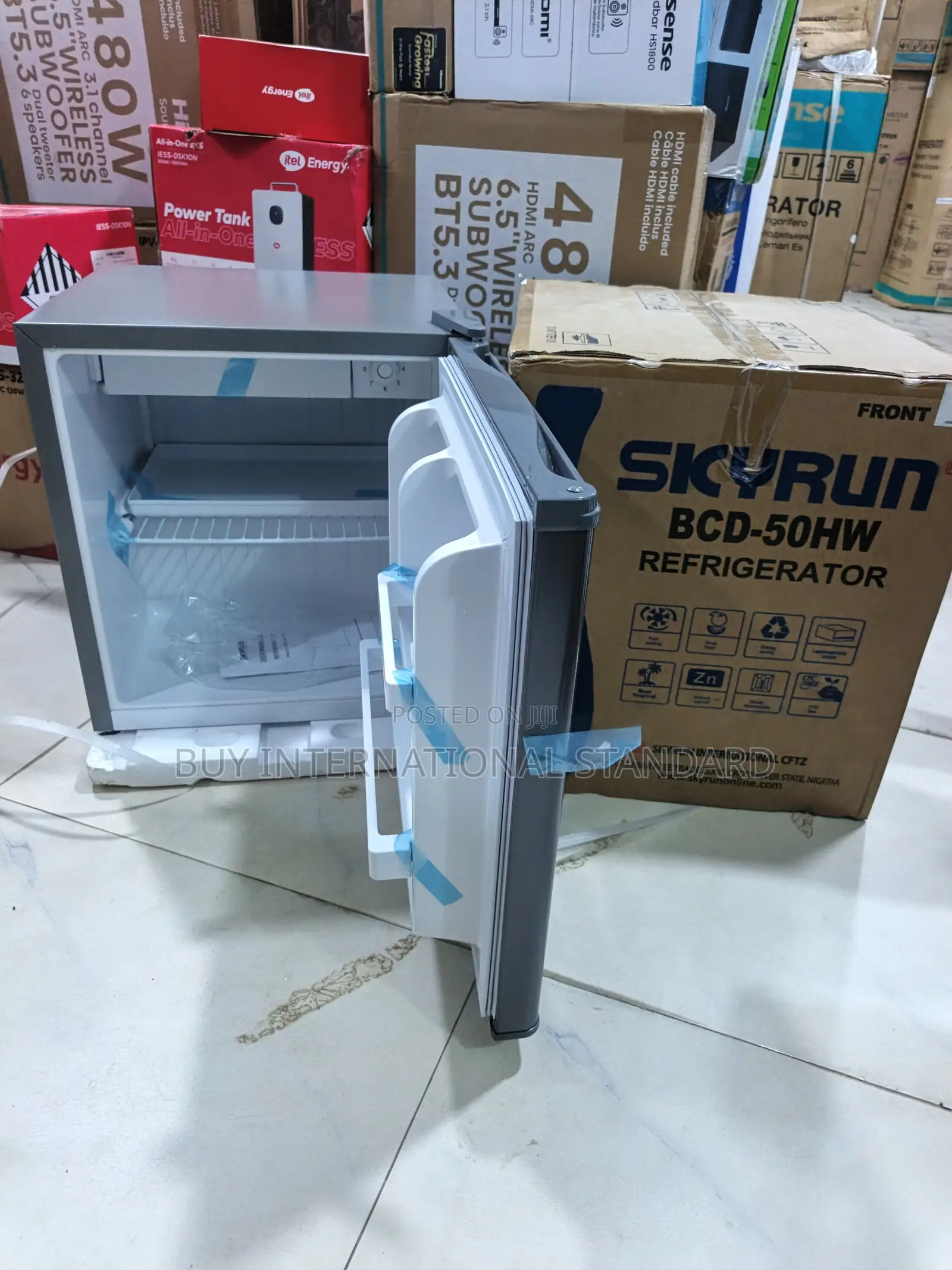 Skyrun 55L Space-Saving Refrigerator for Everyday Storage