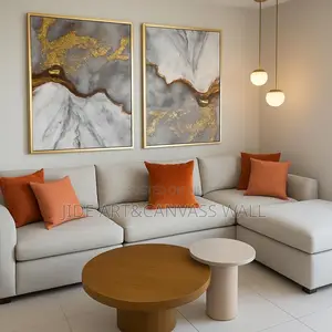 Split 2 Panels Modern Abstract Home Wall Art Decors