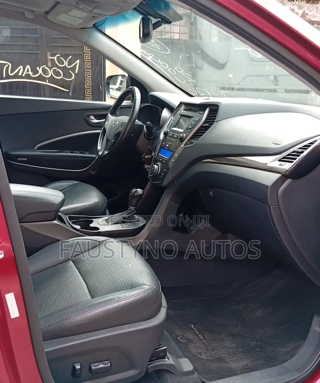 Hyundai Santa Fe SE AWD 2016 Red