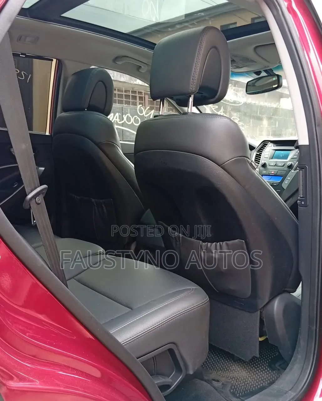 Hyundai Santa Fe SE AWD 2016 Red