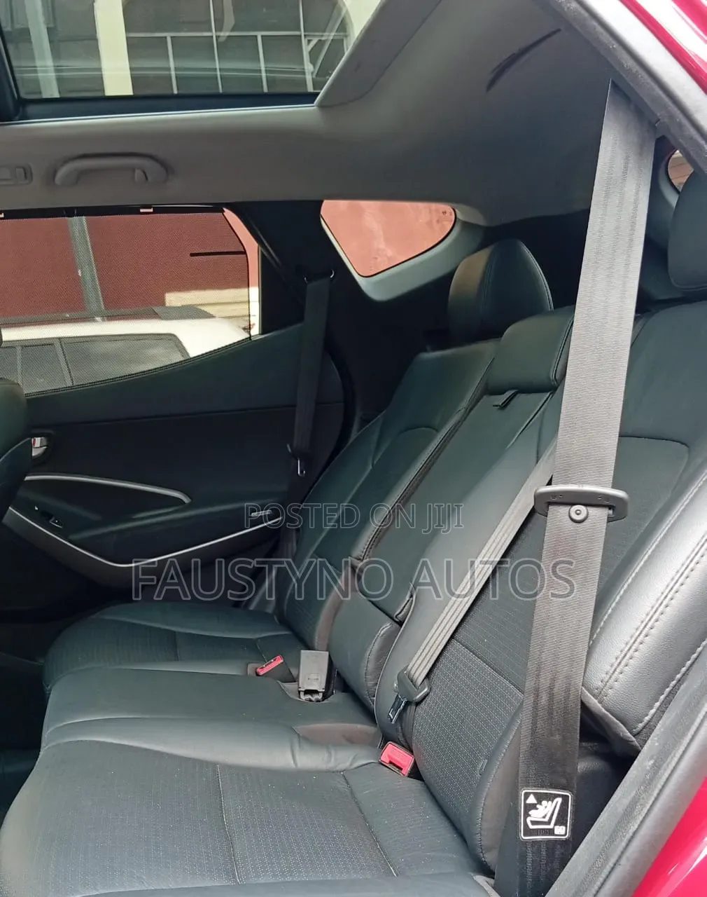 Hyundai Santa Fe SE AWD 2016 Red