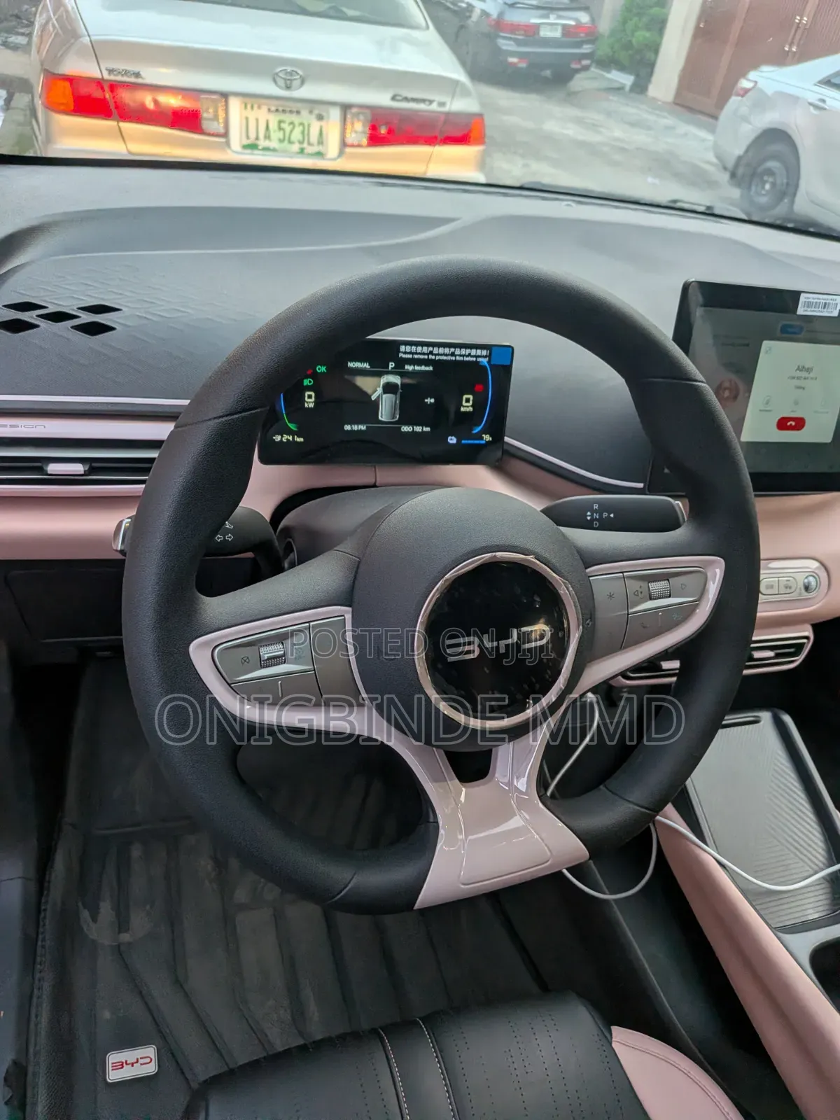 New BYD Seagull 2025 Off white