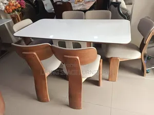Executive Modern Marble Dining Set by 6Seaters