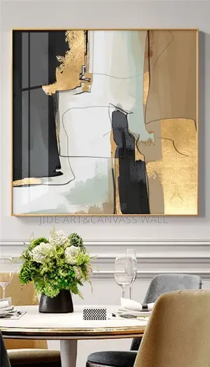 Modern Abstravt Coloring Art Wall Home Interior Decors