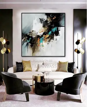 Modern Abstravt Coloring Art Wall Home Interior Decors