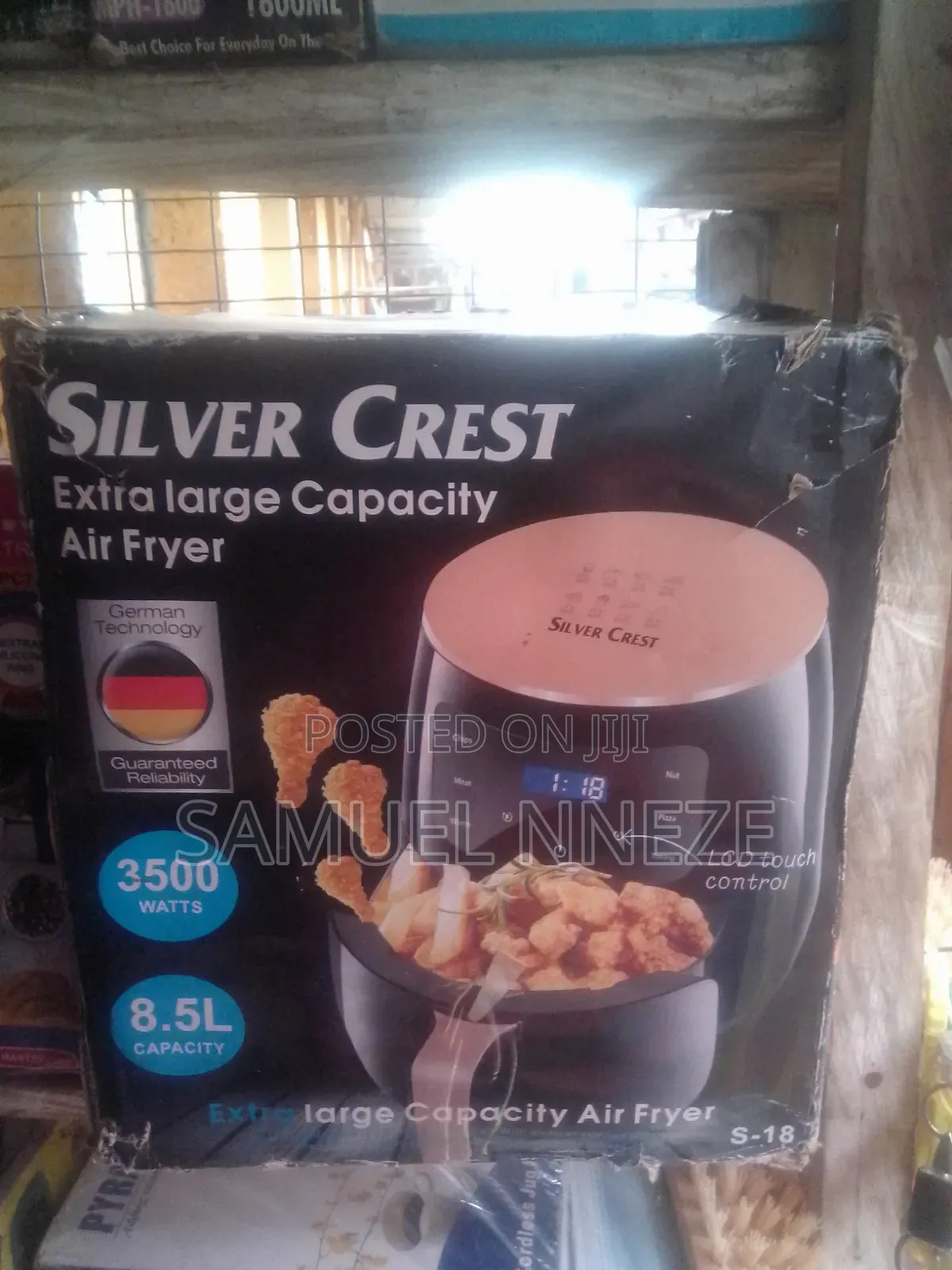 Air Fryer Sliver Crest