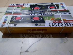 Qasa QGC-2BG Gas Stove for Modern Home Kitchens