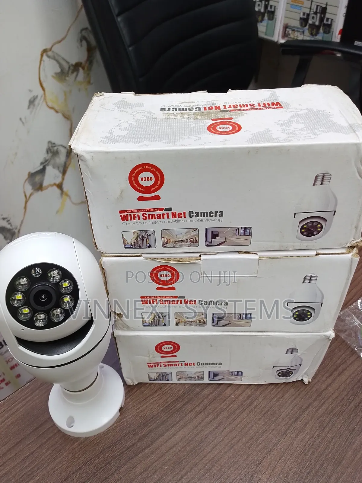 V380 Single Lens Bulb Camera