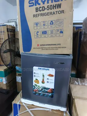 SKYRUN Bedside Fridge 55L for Compact Residential Spaces