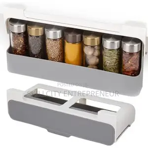 Under Shelf Pullout Kitchen Spice Rack