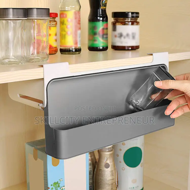 Under Shelf Pullout Kitchen Spice Rack