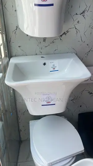 White Square Luxury Wall Hung Basin