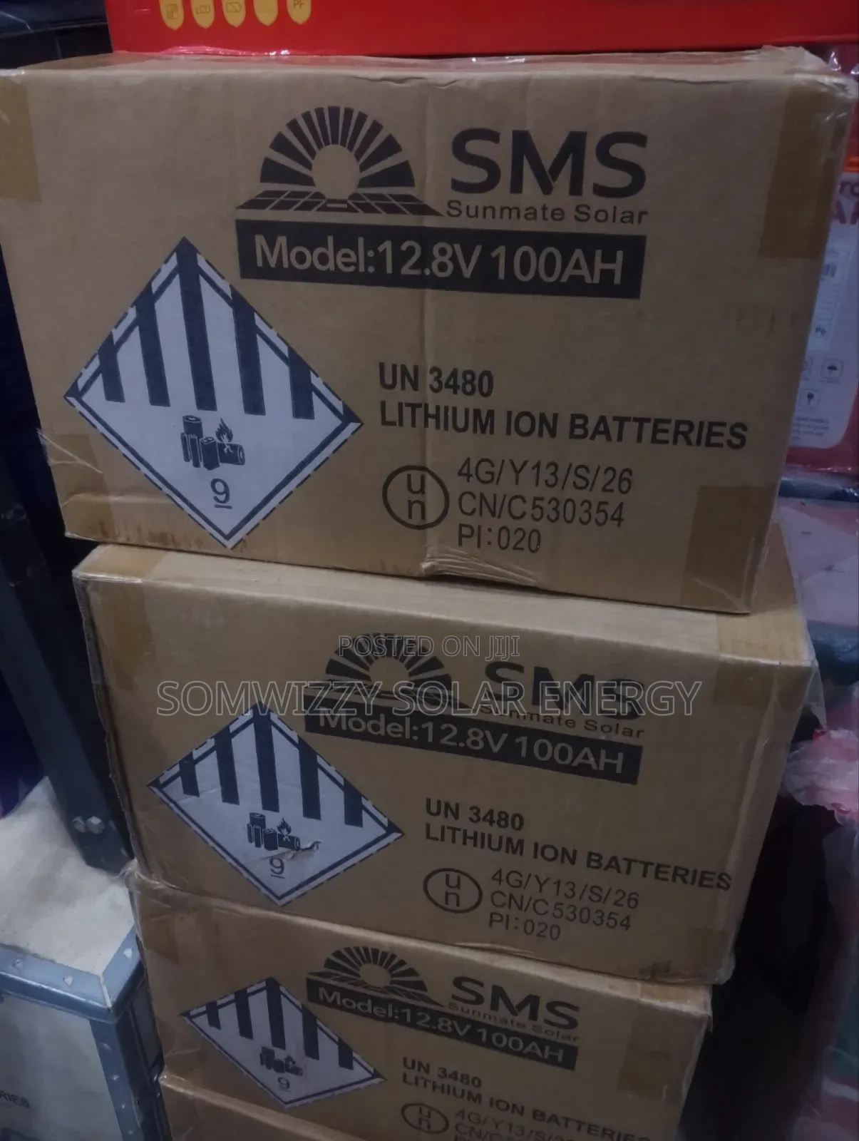 Original SMS 100ah 12v Battery