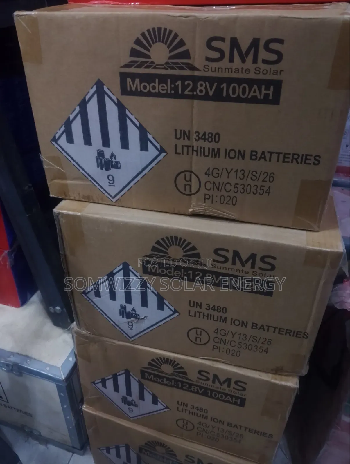 Original SMS 100ah 12v Battery