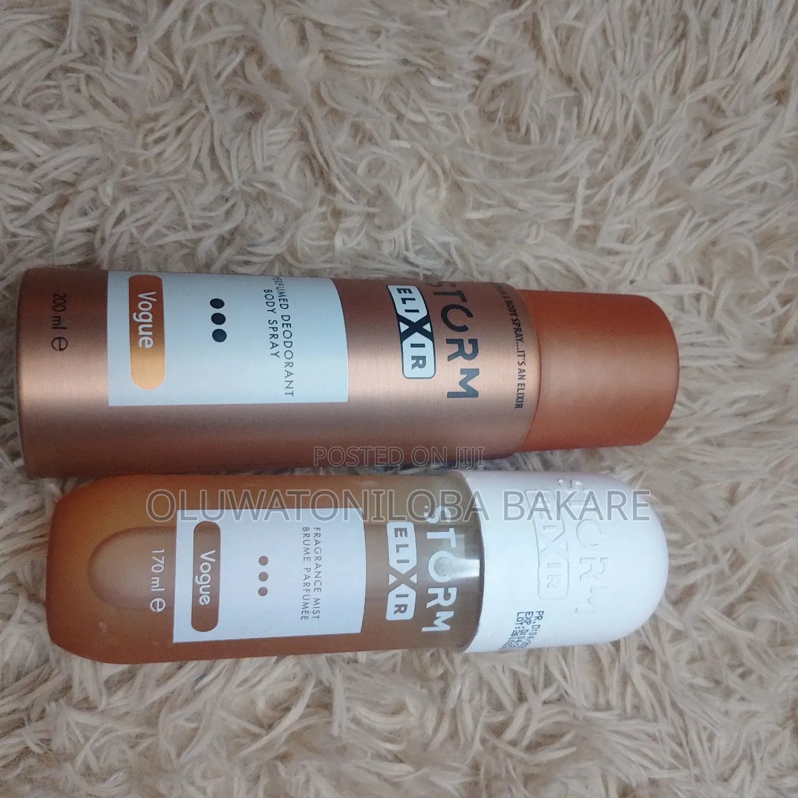 Storm Elixir Body Spray and Mist Combo