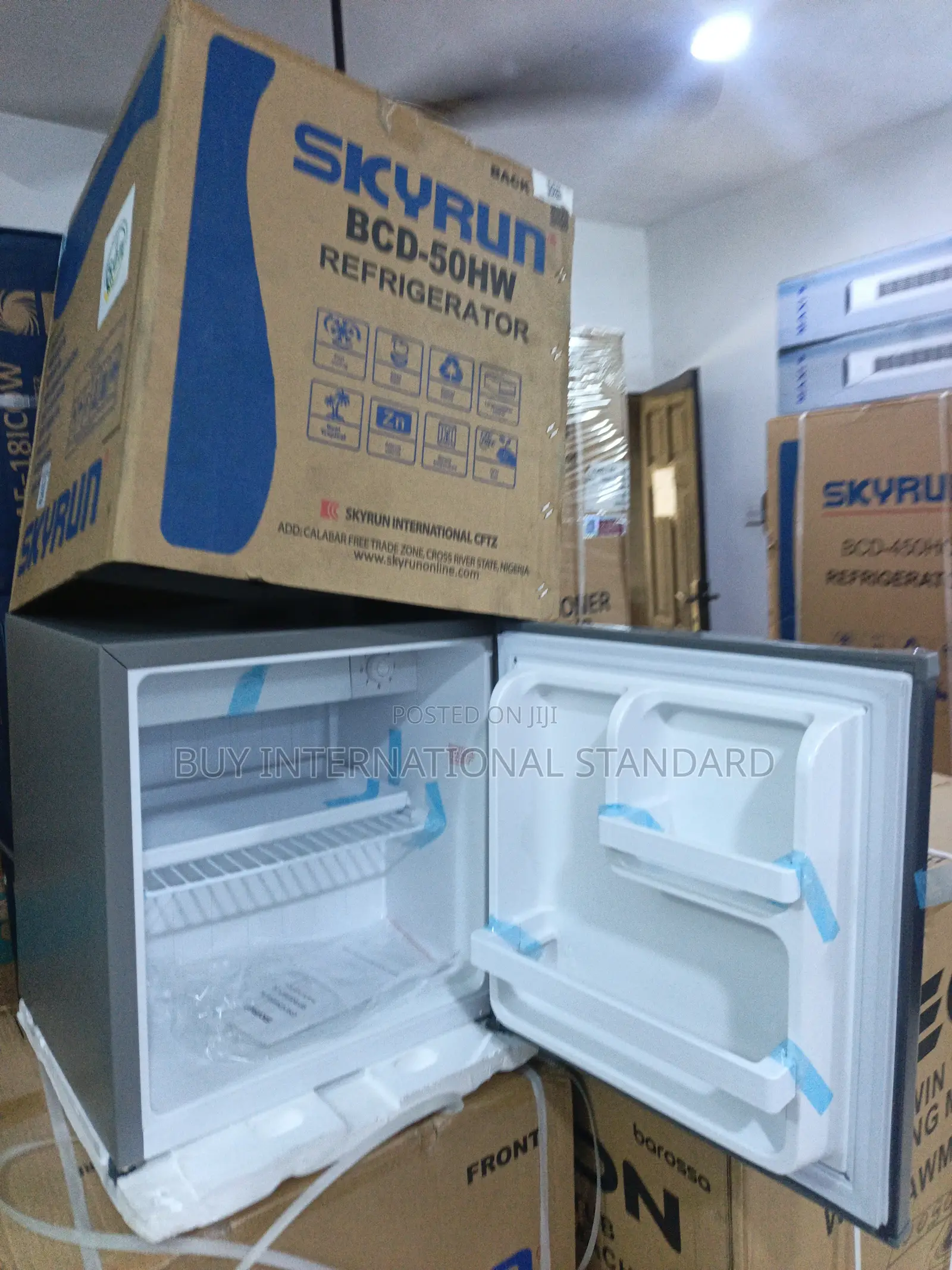 Skyrun 55L Refrigerator for Bedroom Refreshment Storage