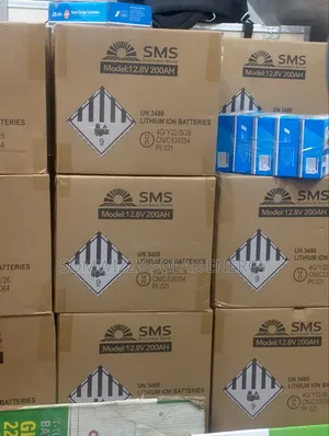 Original SMS 200ah Battery 12v With Display