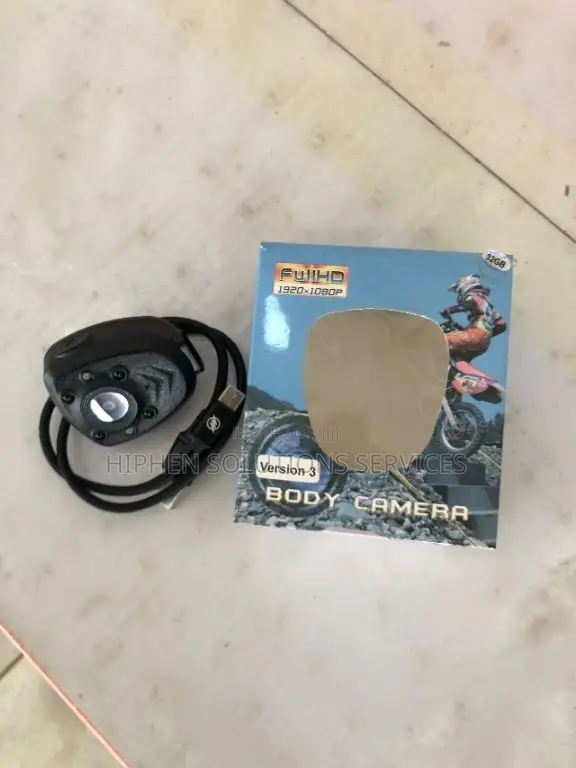 Compact HD Video Camera With Adjustable Strap