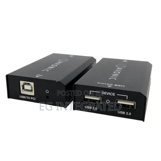 Avonic AV-UEX150 USB 2.0 Extender Over CAT5e/CAT6a Cable