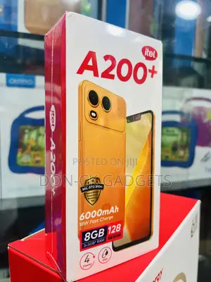 New Itel A200+ 128 GB Blue